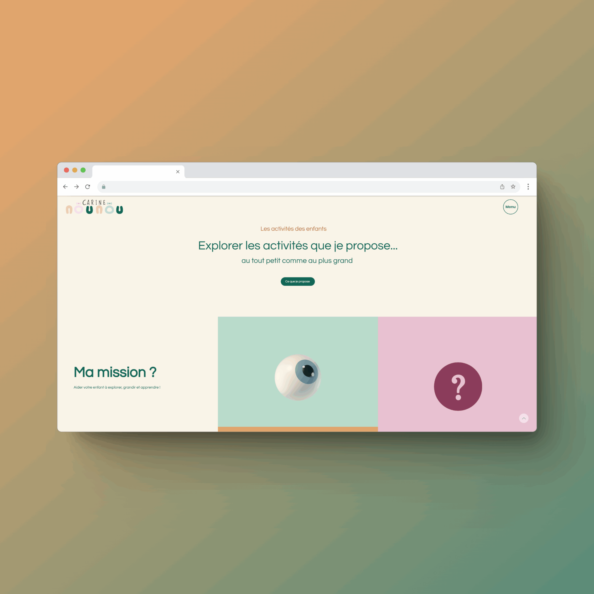Site Web - Carine Nounou